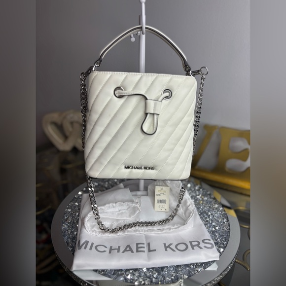 Michael Kors Handbags - Michael Kors White Mini Bag NWT